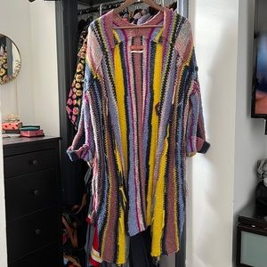 Anthropologie Bohemian Colorful sweater
